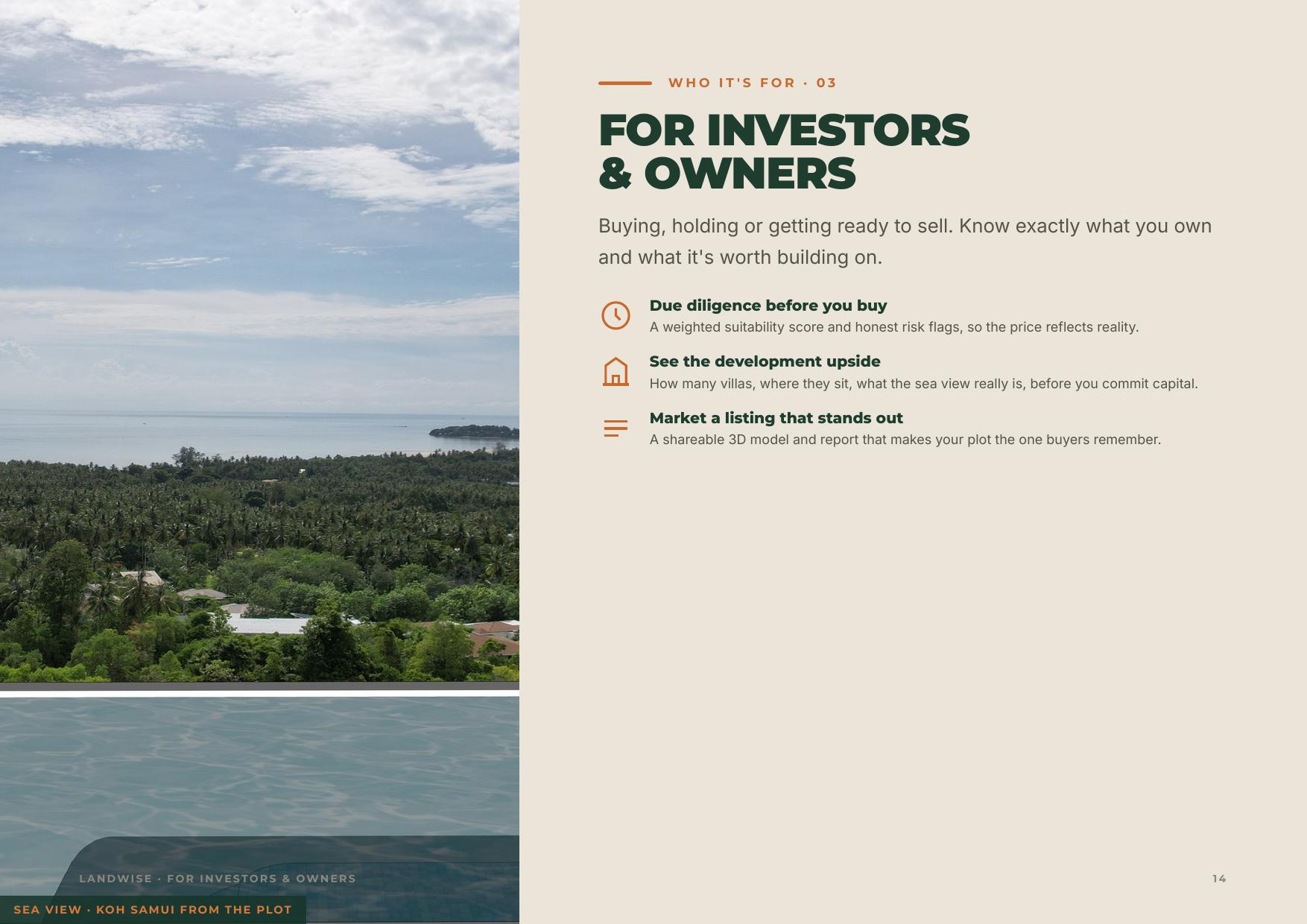 LandWise Brochure, page 14 of 18