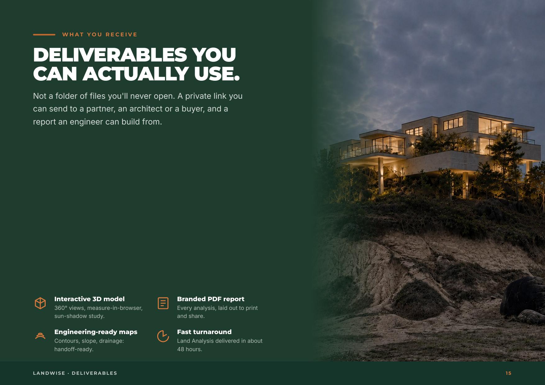 LandWise Brochure, page 15 of 18